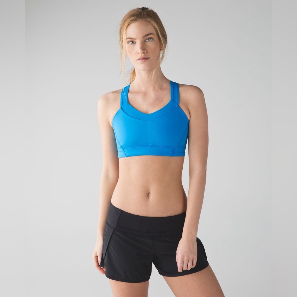 Lululemon Rack Pack Bra Kayak Blue